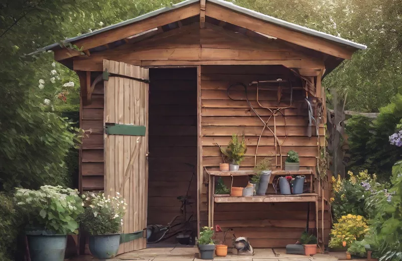 Classic Wooden Shed